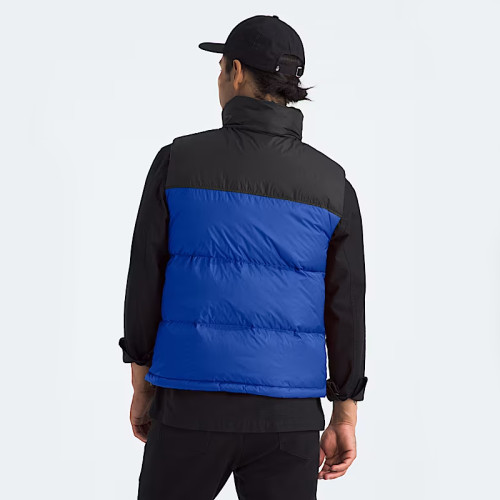 Custom Men's Colorblock Turtleneck Puffy Vest Manufacturer | Ginwen