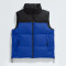 Custom Men's Colorblock Turtleneck Puffer Vest Manufacturer | Ginwen