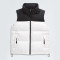 Custom Women's Black and White Puffer Vest Manufacturer | Ginwen