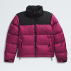 Custom Women's Burgundy and Black Short Puffy Jacket Manufacturer | Ginwen