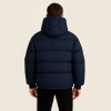 Custom Men's Button Zip Hooded Puffy Jacket Manufacturer | Ginwen