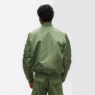 Men’s MA-1 Bomber Jacket – Classic Green Flight Jacket (In Stock)