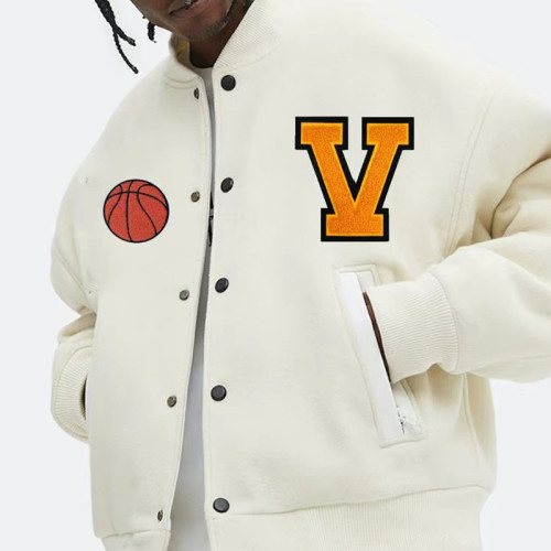 Custom American Street Letterman Varsity Jacket Manufacturer | Ginwen