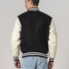 Custom American Black and White Varsity Jacket Manufacturer | Ginwen