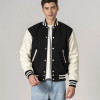 Custom American Black and White Varsity Jacket Manufacturer | Ginwen