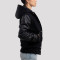 Custom Trendy Street Hooded Varsity Jacket Manufacturer | Ginwen