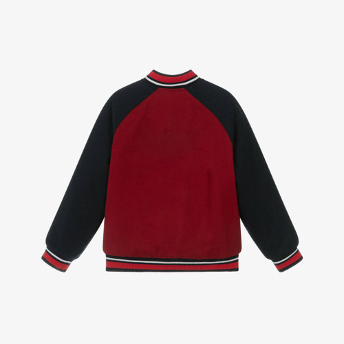 Custom kids vintage embroidered letterman Varsity jacket Manufacturer | Ginwen