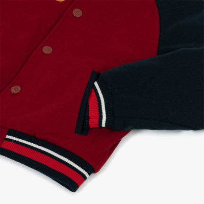 Custom kids vintage embroidered letterman Varsity jacket Manufacturer | Ginwen