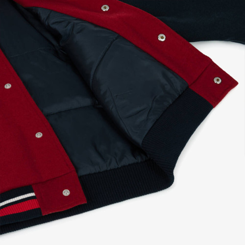 Custom kids vintage embroidered letterman Varsity jacket Manufacturer | Ginwen