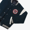 Custom kids American style tiger head embroidered college jacket Manufacturer | Ginwen
