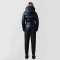 Custom Women's Shiny Slim Fit Hooded Puffy Jacket Manufacturer | Ginwen