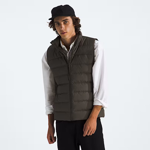 Custom Men's Warm Stand Collar Lightweight Puffy Vest Manufacturer | Ginwen
