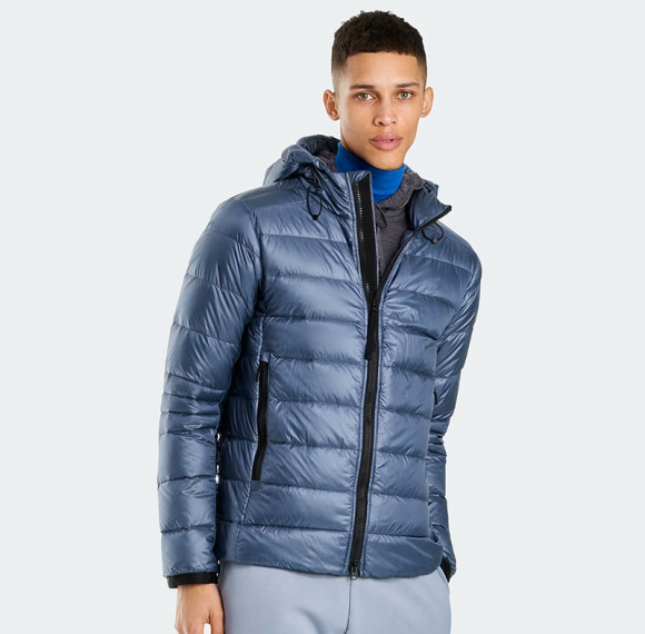 Custom Shiny Hooded Lightweight Winter Down Jacket Manufacturers | Ginwen