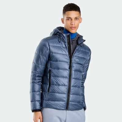 Custom Shiny Hooded Lightweight Winter Down Jacket Manufacturers | Ginwen