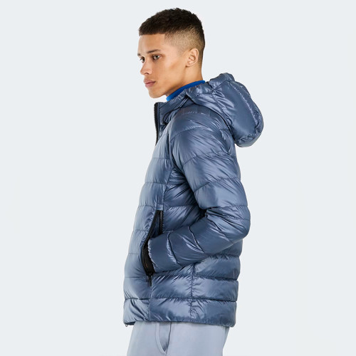 Custom Shiny Hooded Lightweight Winter Down Jacket Manufacturers | Ginwen