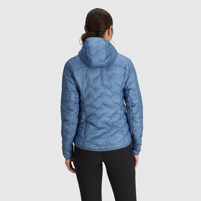 Custom Women's Twill Quilted Hooded Lightweight Down Jacket Manufacturer | Ginwen
