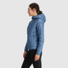 Custom Women's Twill Quilted Hooded Lightweight Down Jacket Manufacturers | Ginwen