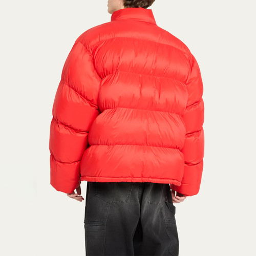 Custom men's loose high puffy jacket Manufacturers | Ginwen