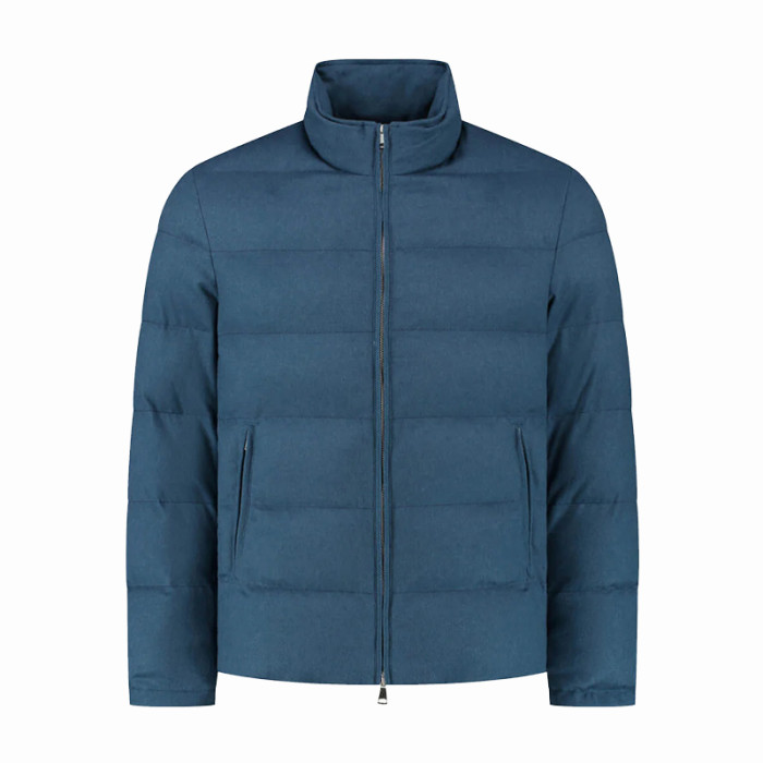 Tailored Men's Stand Collar Matte Puffy Jacket Manufacturers | Ginwen