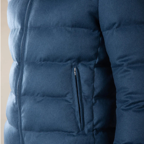 Tailored Men's Stand Collar Matte Puffy Jacket Manufacturers | Ginwen