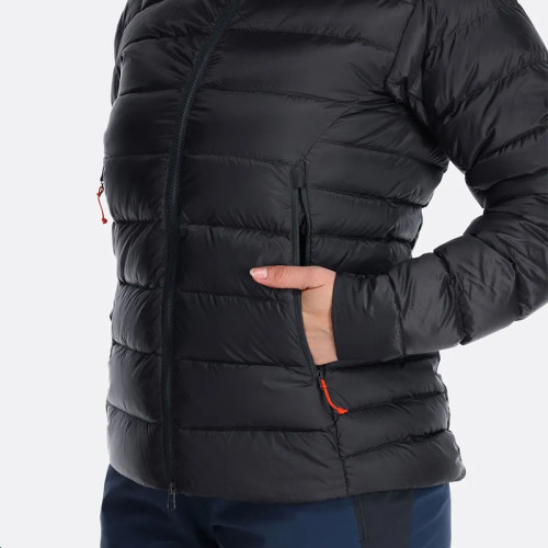 Custom Women's Lightweight Windproof Sports Hooded Down Jacket Manufacturers | Ginwen