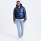 Custom Men's Winter High Gloss Windproof Puffer Jacket Manufacturer | Ginwen