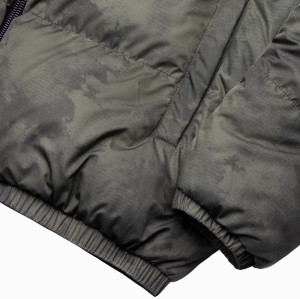 Custom Men's Camouflage Print Hooded Puffer Jacket Manufacturers | Ginwen