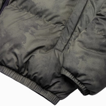 Custom Men's Camouflage Print Hooded Puffer Jacket Manufacturer | Ginwen