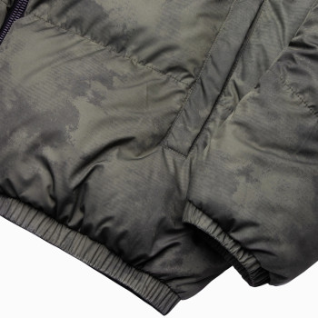 Custom Men's Camouflage Print Hooded Puffer Jacket Manufacturer | Ginwen