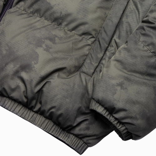 Custom Men's Camouflage Print Hooded Puffy Jacket Manufacturers | Ginwen