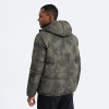 Custom Men's Camouflage Print Hooded Puffer Jacket Manufacturers | Ginwen