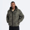 Custom Men's Camouflage Print Hooded Puffer Jacket Manufacturer | Ginwen