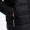 Custom Men's Glossy Black Hooded Winter Puffy Jacket Manufacturers | Ginwen