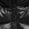 Custom Women's Shiny Black Puffer Jacket Manufacturer | Ginwen