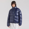 Custom glossy pocket zipper puffer jacket Manufacturer | Ginwen