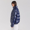 Custom glossy pocket zipper puffer jacket Manufacturer | Ginwen