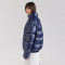 Custom glossy pocket zipper puffer jacket Manufacturer | Ginwen