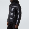 Custom Streetwear Glossy Hooded Puffer Jacket Manufacturer | Ginwen