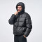 Custom winter warm matte hooded high puffer jacket Manufacturer | Ginwen