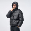 Custom winter warm matte hooded high puffer jacket Manufacturer | Ginwen