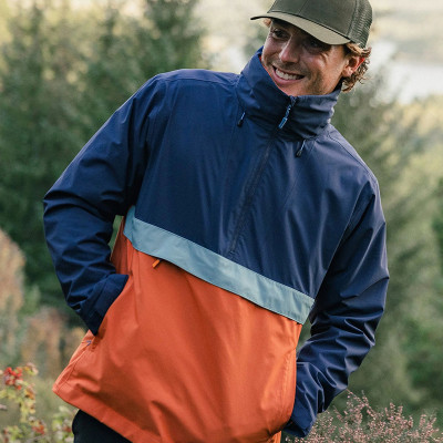 Custom Color-Block Waterproof Seam-Sealed Jacket Manufacturer | Ginwen