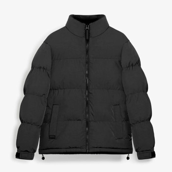 Custom Men’s Winter Warm Black Puffer Jacket Manufacturer | Ginwen