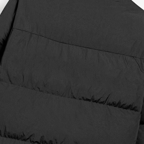 Custom Men’s Winter Warm Black Puffer Jacket Manufacturer | Ginwen