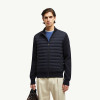 Custom Men’s Lightweight Knit Panel Down Jacket Manufacturer | Ginwen