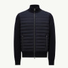 Custom Men’s Lightweight Knit Panel Down Jacket Manufacturer | Ginwen