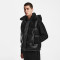 Custom Men’s Black Waterproof Hooded Puffer Vest Manufacturers | Ginwen