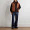 Custom Men Brown Quilted Warm Puffer Vest Manufacturer | Ginwen
