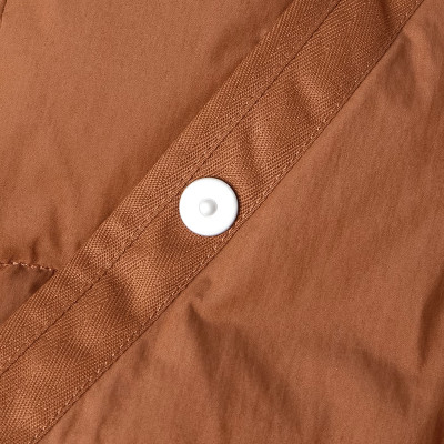 Custom Men Brown Quilted Warm Puffer Vest Manufacturer | Ginwen