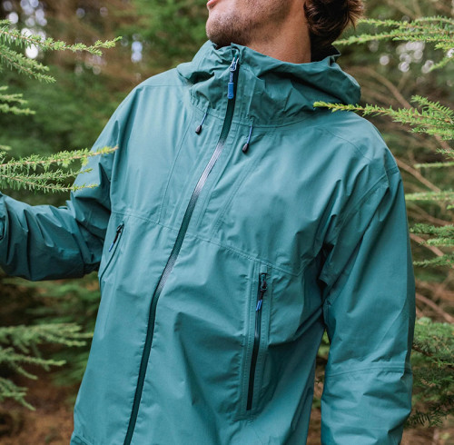 Custom Men Outdoor Hooded Waterproof Shell Jacket Manufacturer