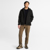Factory Wholesale Classic Men Black Hooded Windbreaker Jacket Manufacturer